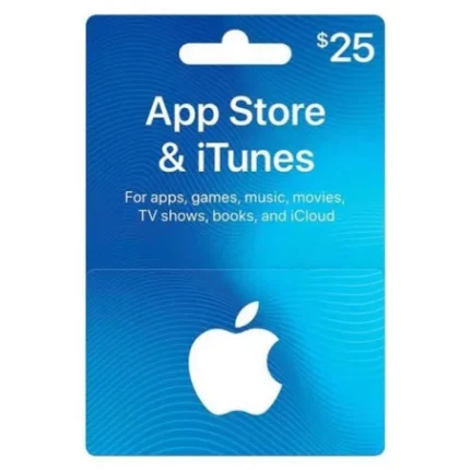 Carte App Store & iTunes 25 Euros